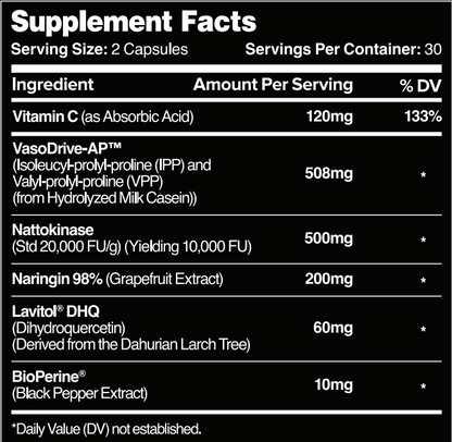 Supplement with Nattokinase for Nitric Oxide